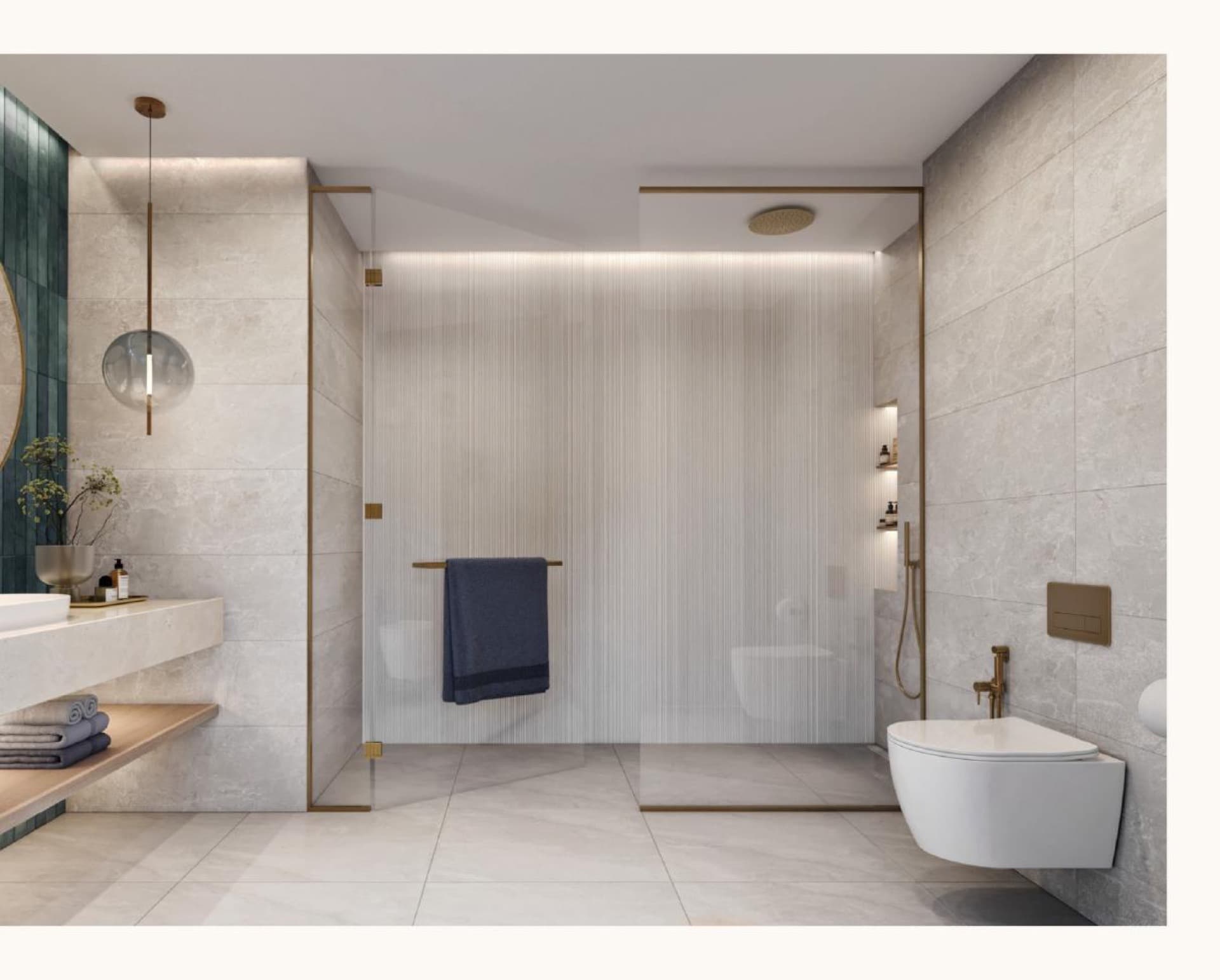 Master bathroom
