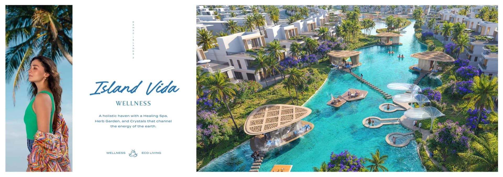Island Vida Wellness pavilions