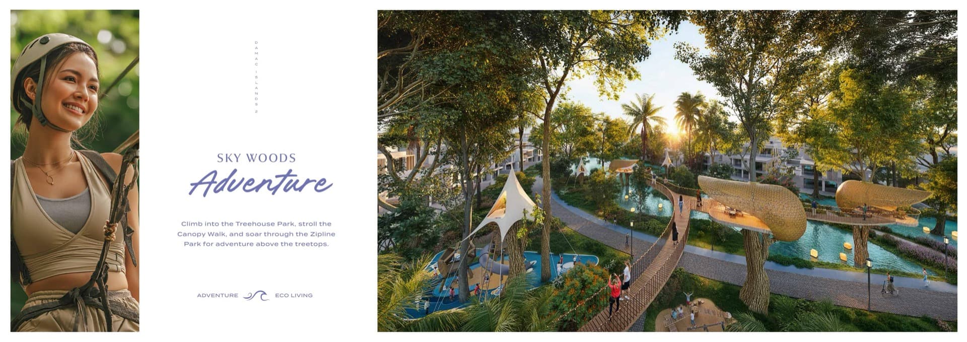 Sky Woods Adventure - treehouse + canopy walk