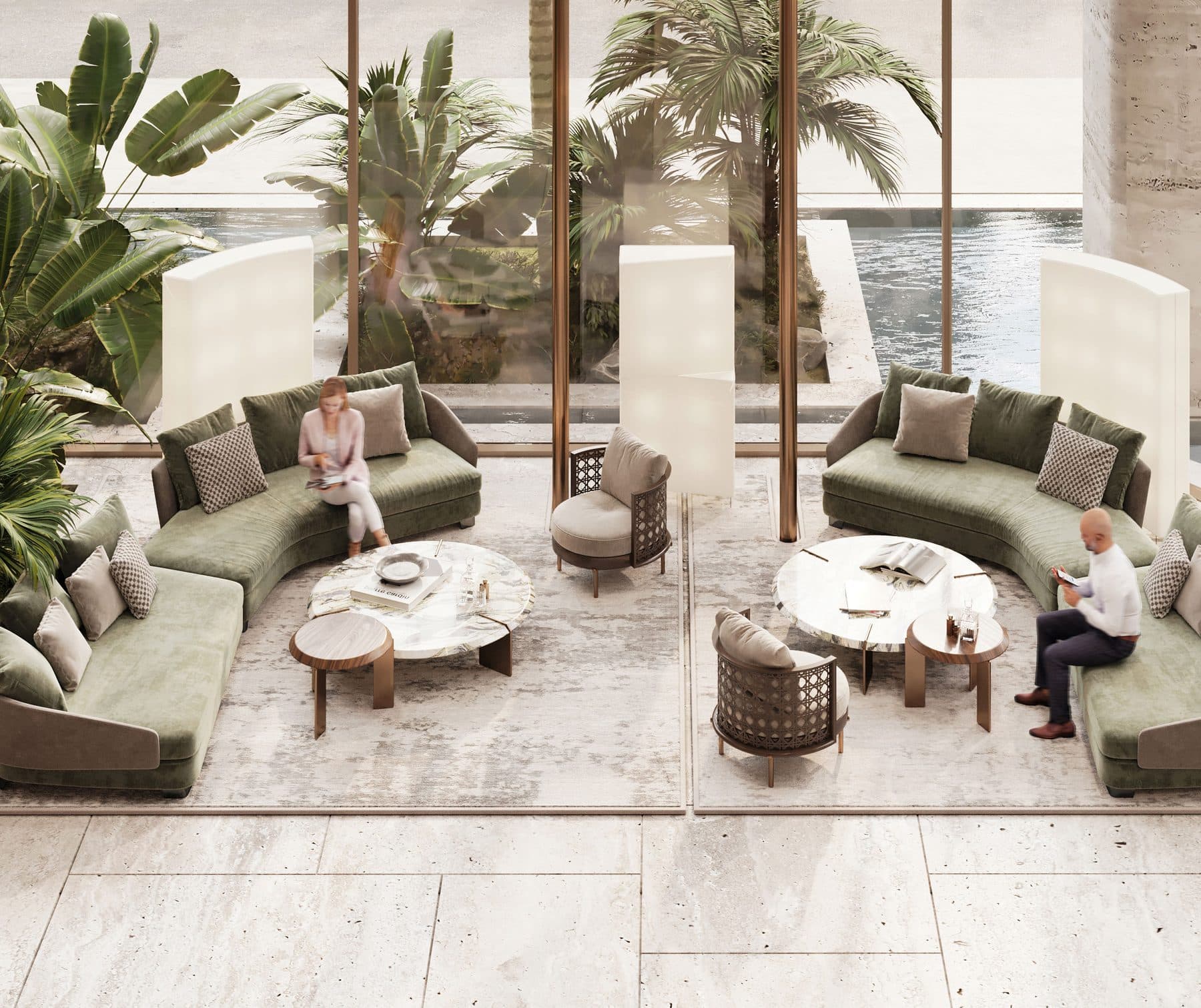 Reception lounge
