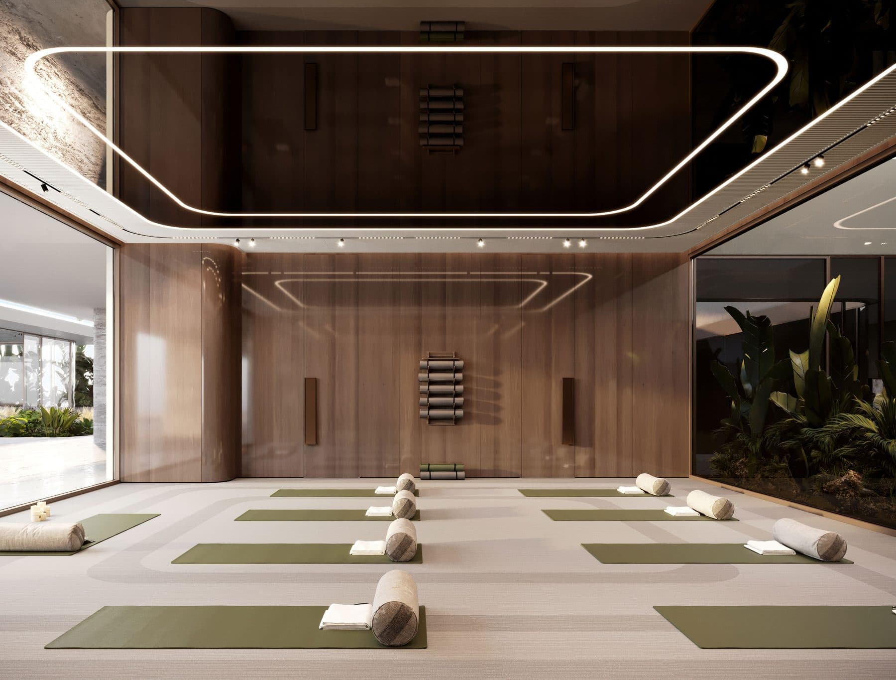 Yoga and reformer pilates studio