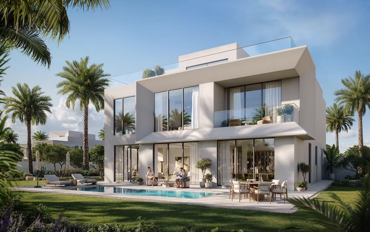 Marèva villa exterior with private pool