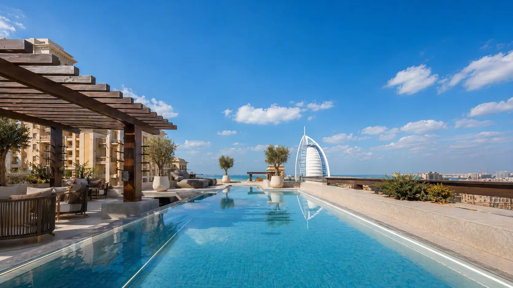 Renovated Top-Floor Penthouse with Private Pool and Full Burj Al Arab View in Madinat Jumeirah Living - photo 1